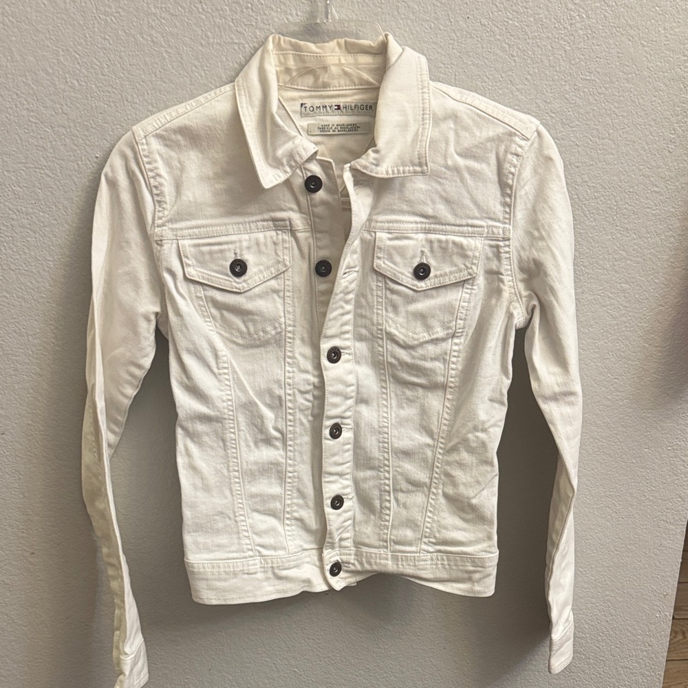 Tommy Hilfiger Off-White Denim Jacket